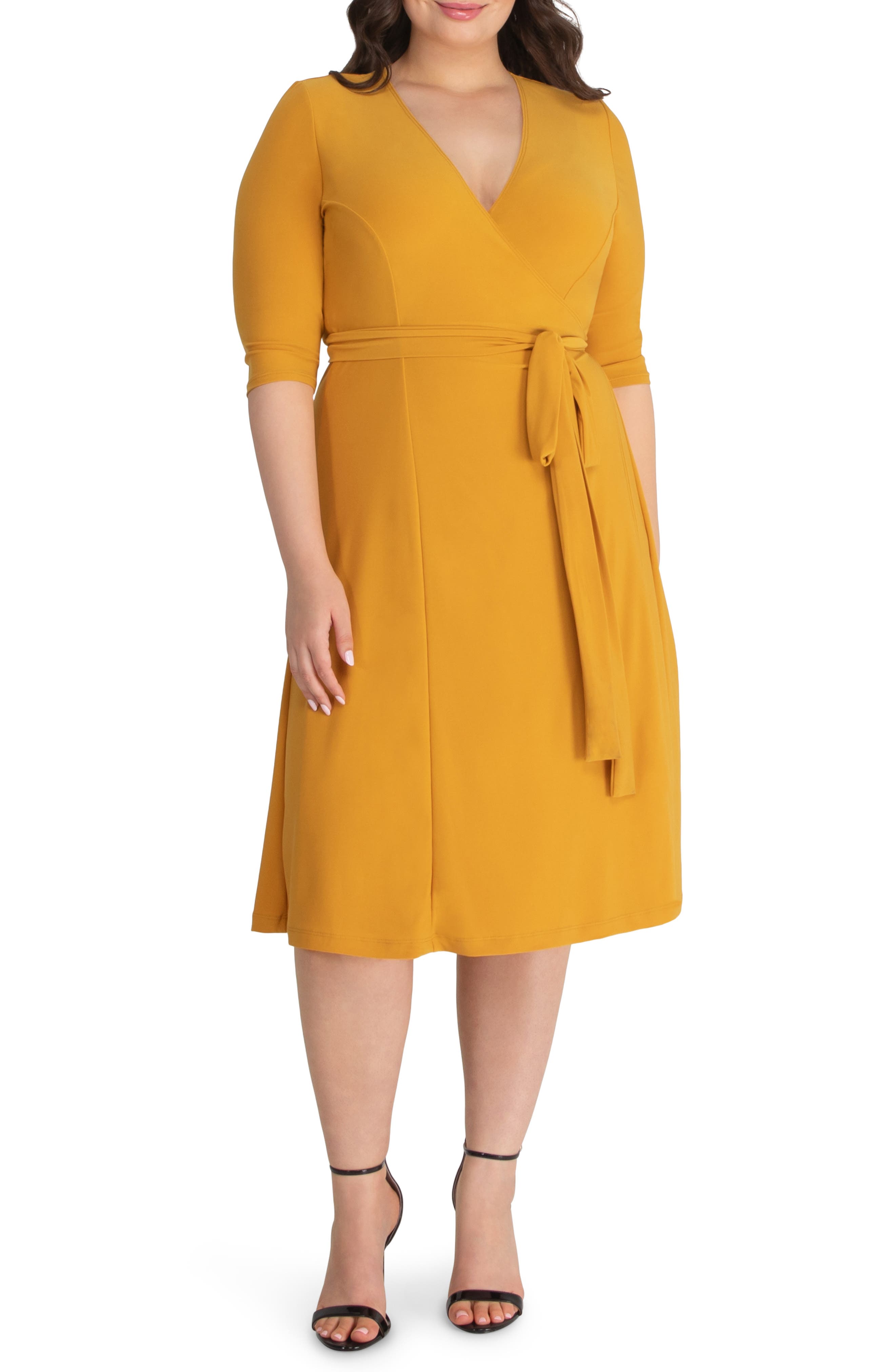 Yellow Plus Size Dresses for Women ...